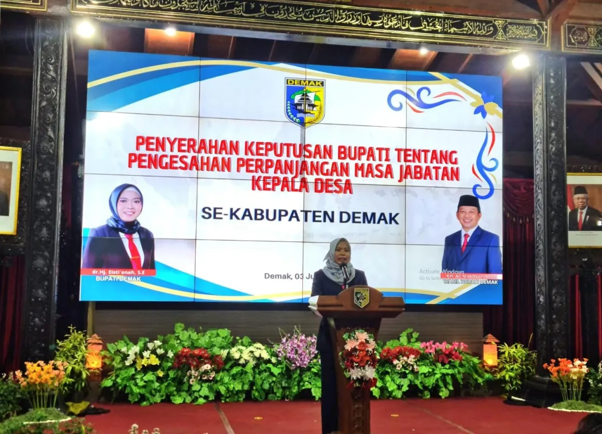 242 Kepala Desa Terima Perpanjangan Jabatan Kepala Desa, Bupati: Semoga Semakin Meningkatkan Kinerja Dan Dedikasinya Dalam Membangun Desa