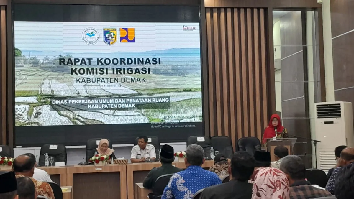 Demak Siapkan Sistem Irigasi Efisien untuk Hadapi Musim Kemarau 2024