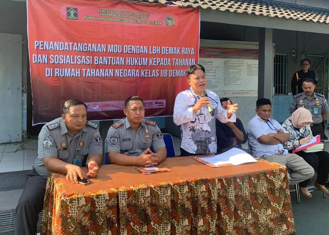 Meningkatkan Keadilan bagi Tahanan: Rutan Demak Tandatangani MOU dengan LBH Demak Raya