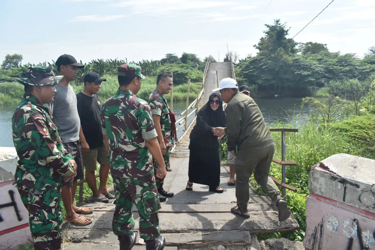 Pembangunan Jembatan Gantung di Desa Jleper Mijen Demak: Upaya Bersama Pemerintah dan Swasta