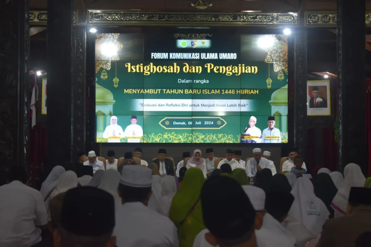 Istighosah dan Pengajian Umum: Momen Refleksi Menyambut Tahun Baru Islam di Demak