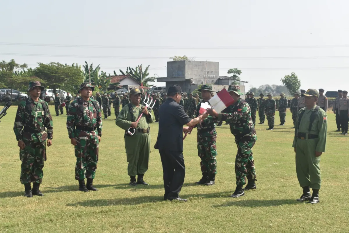Wujudkan Percepatan Pembangunan di Wilayah, Wakil Bupati Demak Buka TMMD di Desa Ngaluran