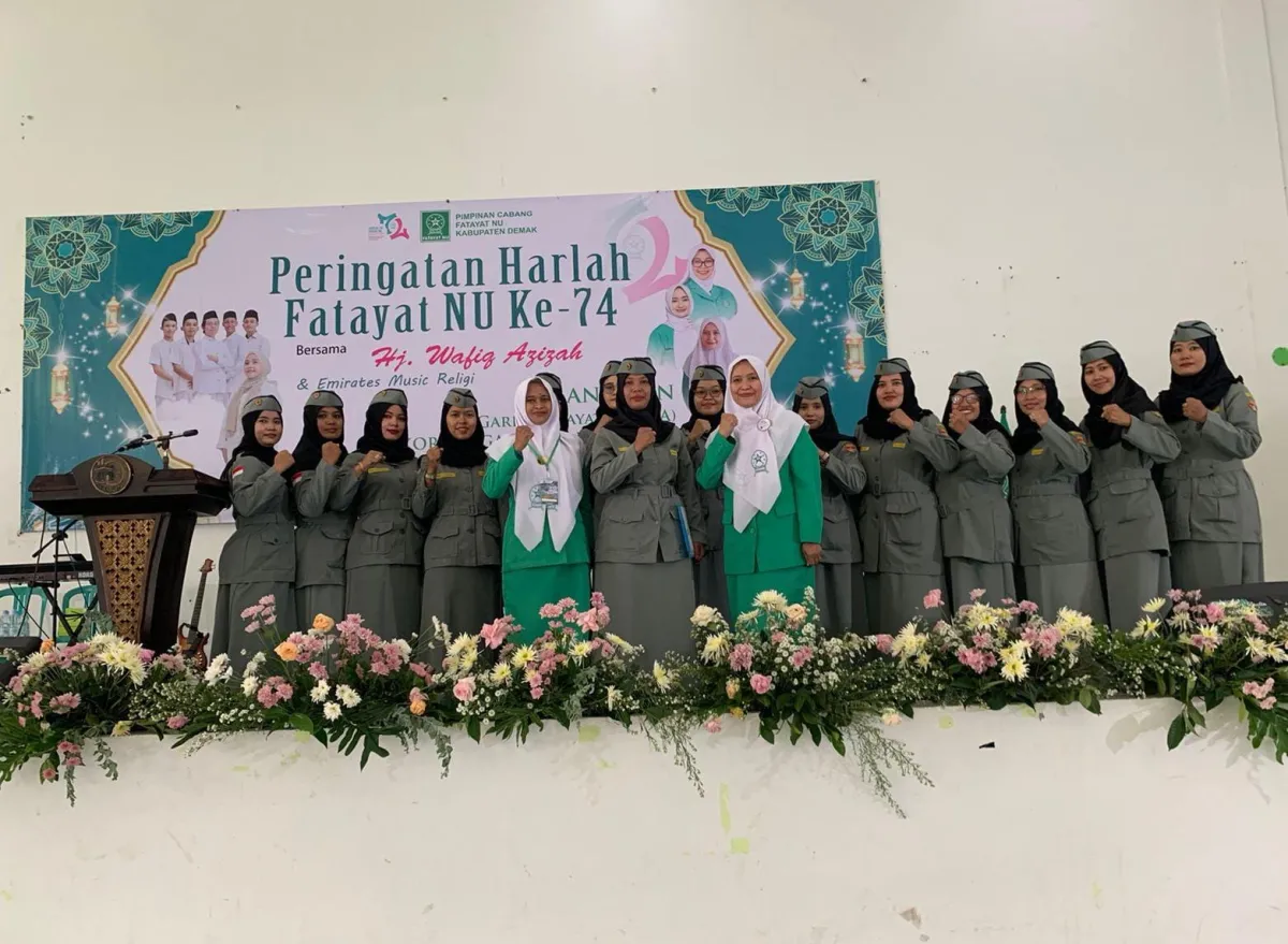 Resmi Dilantik, Ini Susunan Pengurus Garda Fatayat Satkorcab Garfa NU Kabupaten Demak 2024-2027