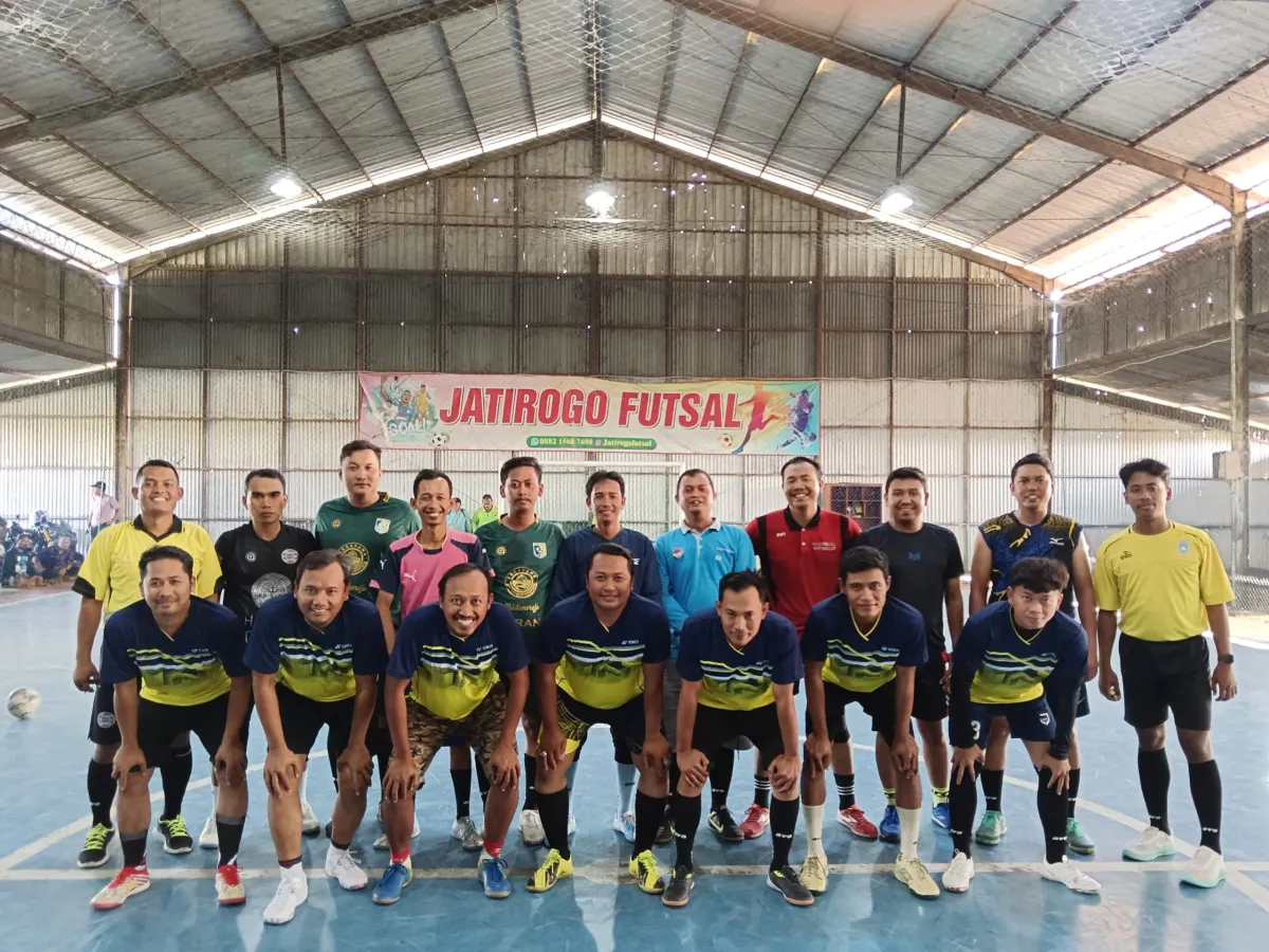 Turnamen Fun Futsal Meriahkan HUT RI ke-79, Pererat Silaturahmi Perangkat Desa Bonang
