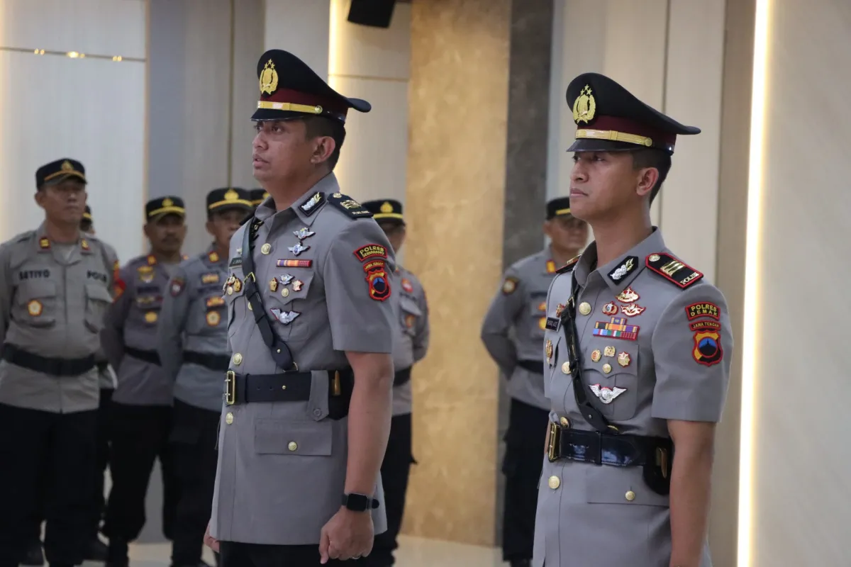 Sertijab Kasat Lantas Dari AKP Lingga Ramadhani Kepada AKP Thoriq Azis