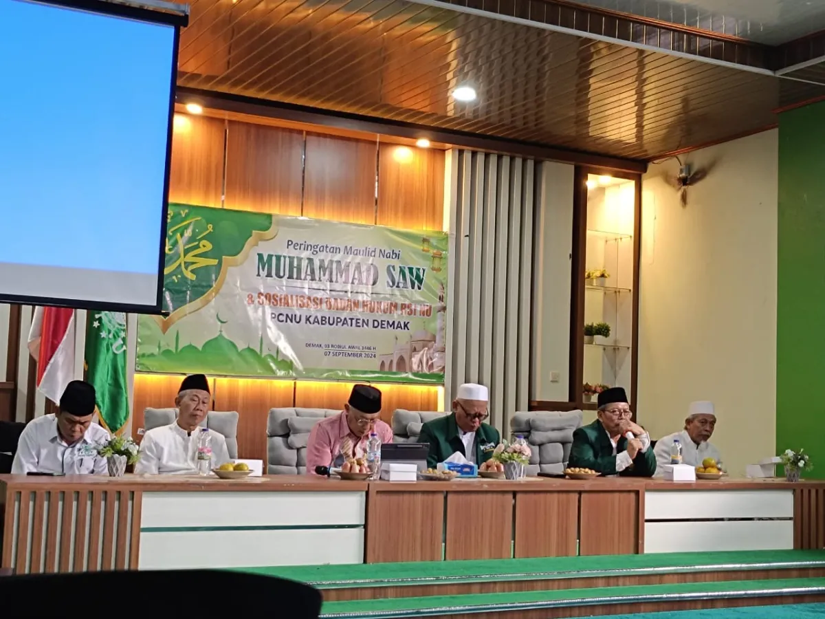 PCNU Demak Gelar Sosialisasi Hari Santri Tahun 2024 Serta Badan Hukum RSINU