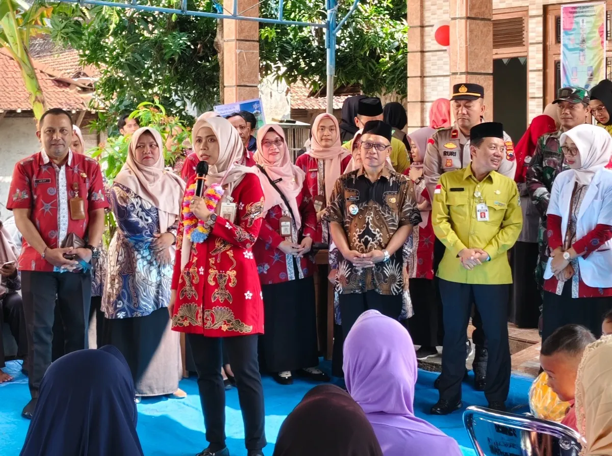 Bupati Demak Lakukan Monitoring Posyandu ILP Di Kecamatan Kebonagung