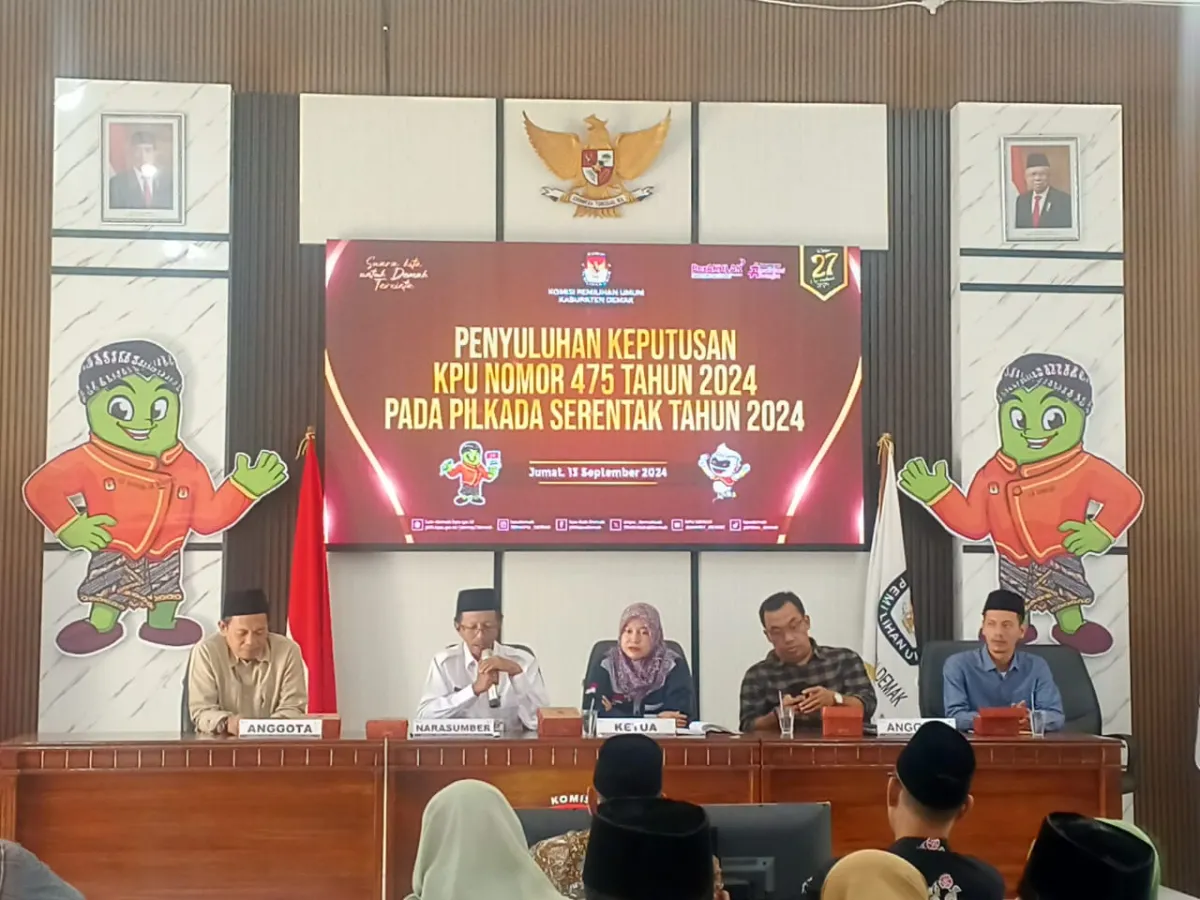KPU Demak Siapkan 12.446 KPPS untuk Pilkada 2024, ASN dan Perangkat Desa Diminta Netral