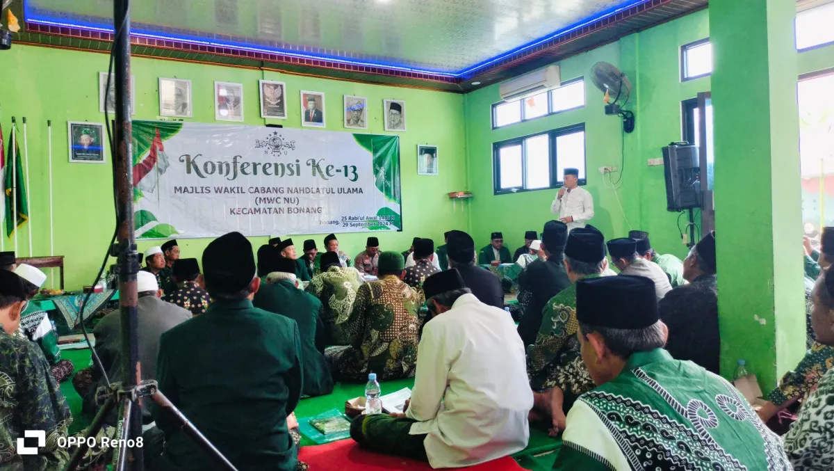 Konferensi MWCNU Ke-13 Kecamatan Bonang: KH Ahmad Maimun Terpilih Kembali sebagai Ketua Tanfidziyah