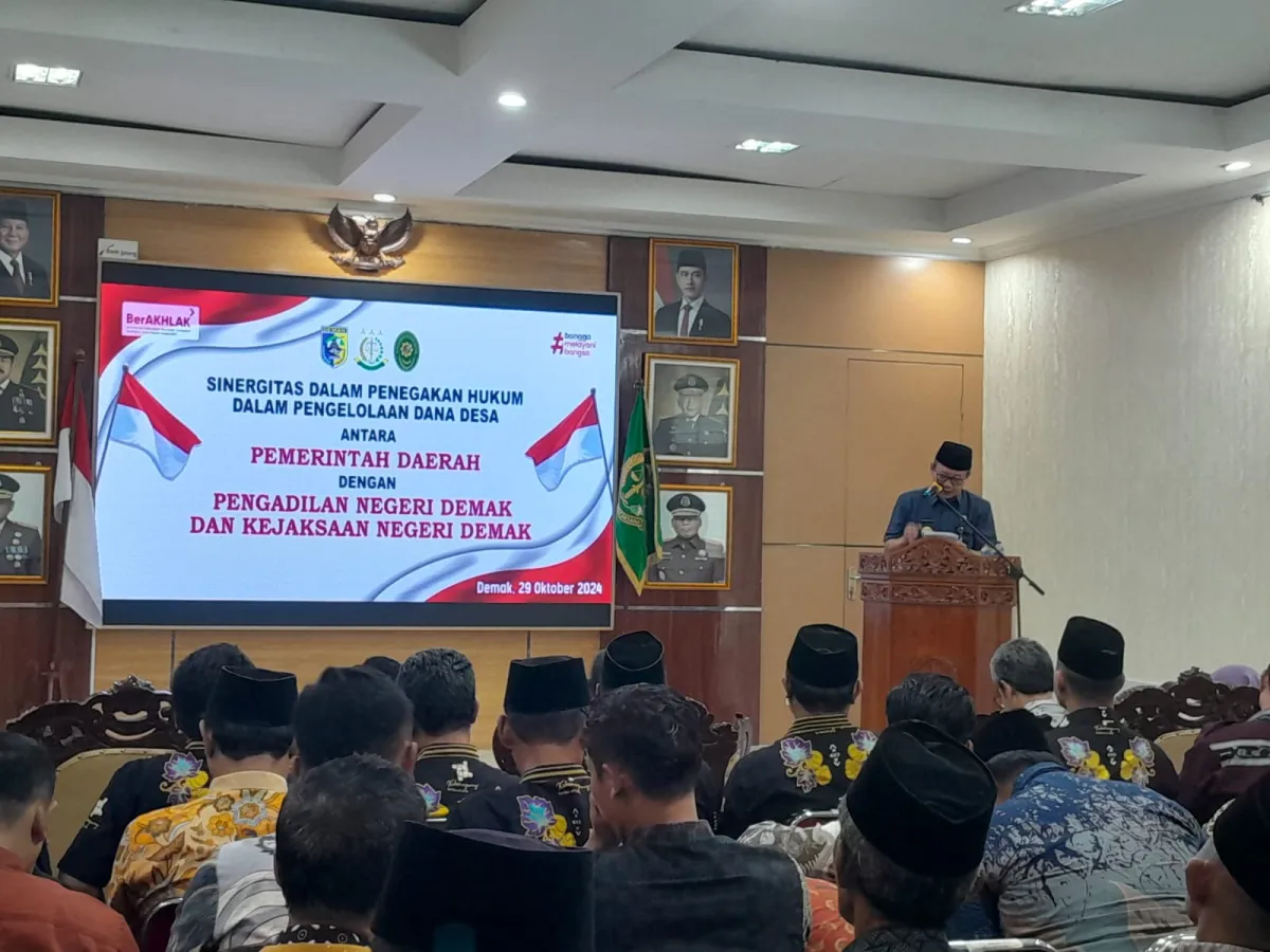 Optimalkan Pengelolaan Dana Desa, Kejaksaan Demak Gencarkan Kesadaran Hukum