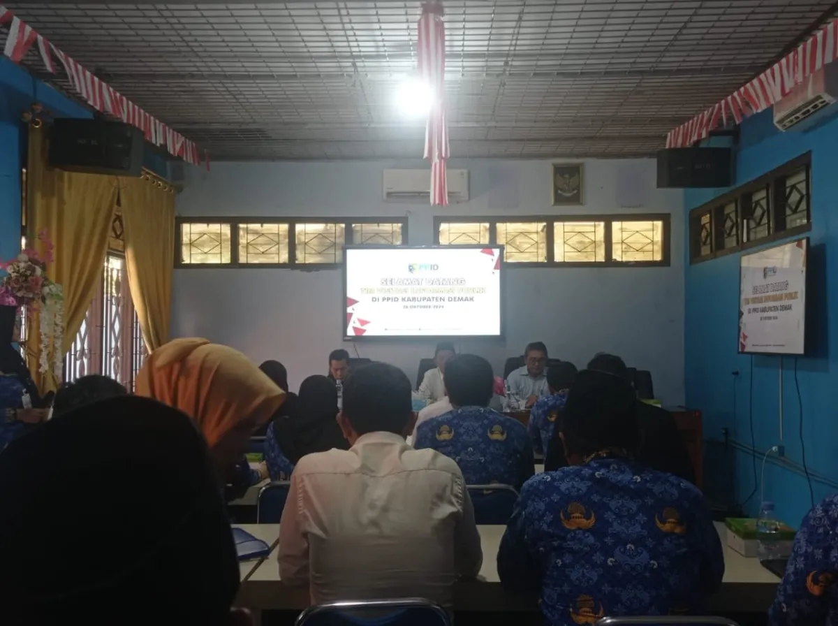 PPID Demak Raih Apresiasi Tinggi dalam Visitasi Pemeringkatan Badan Publik 2024