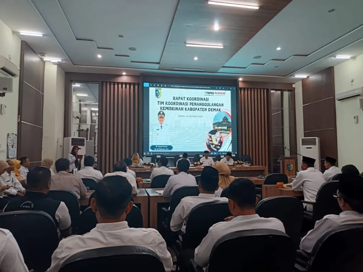 Kemiskinan di Demak Terus Menurun, Plt. Bupati Tekankan Pentingnya Kolaborasi dan Validasi Data
