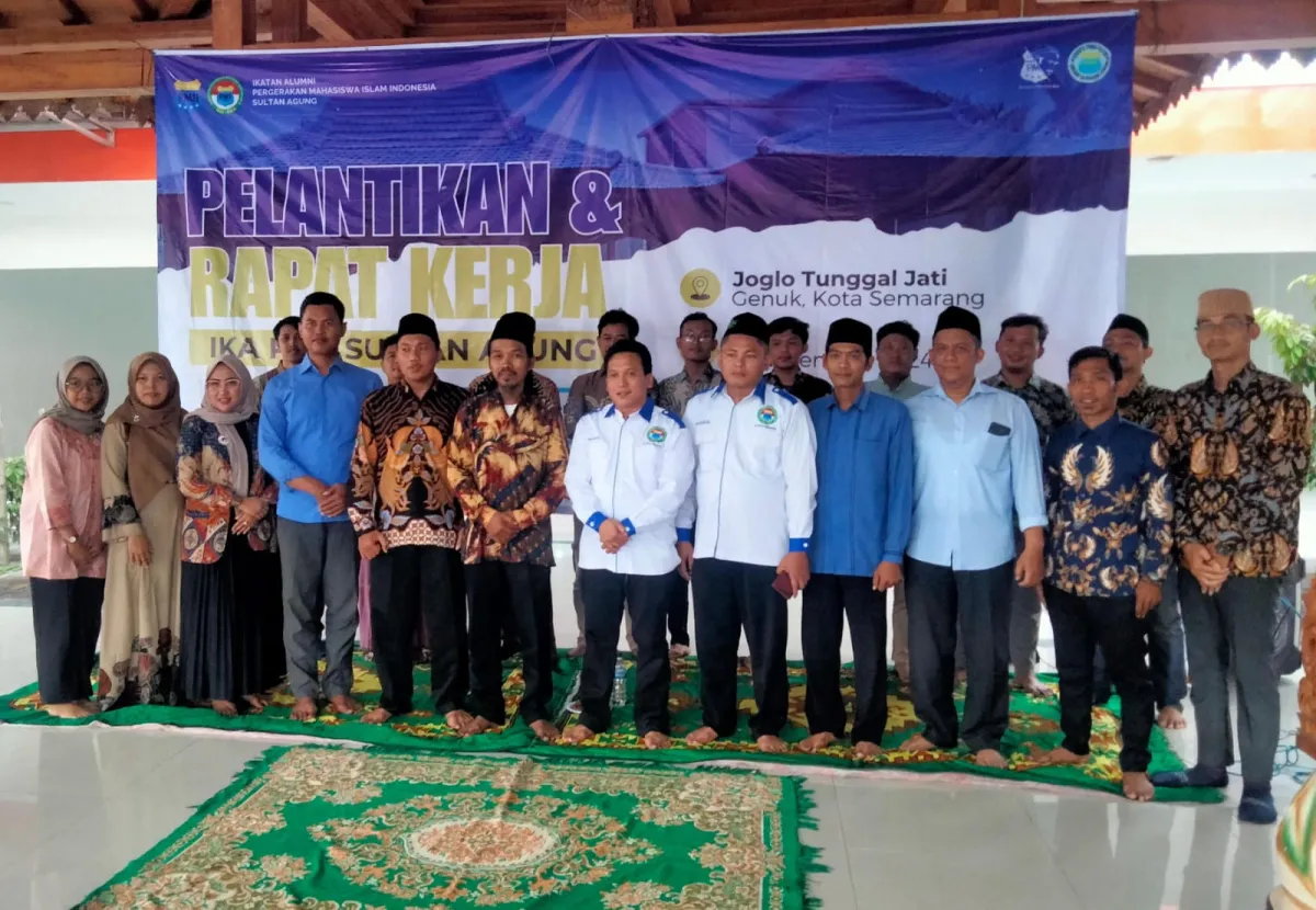 Ikatan Alumni PMII Sultan Agung Semarang Resmi Dilantik