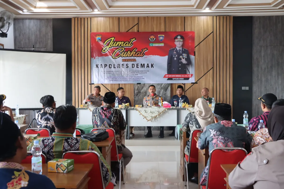 Kapolres Demak Dorong Sinergi Warga dan Pemerintah Desa untuk Wujudkan Keamanan Pilkada 2024