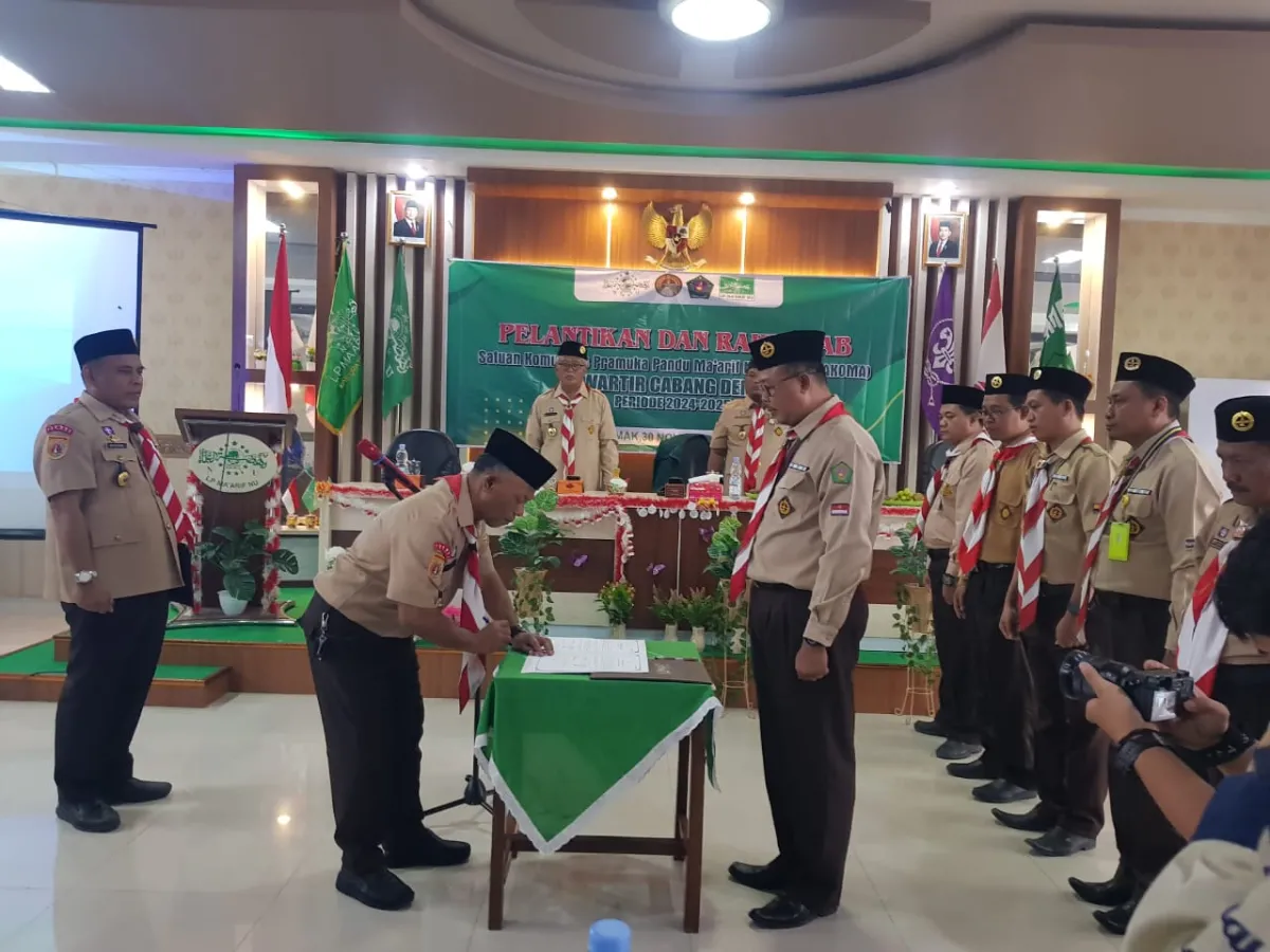 Sako Pandu Maarif NU Demak Resmi Dilantik, Amanah Organisasi Harus Dijalankan