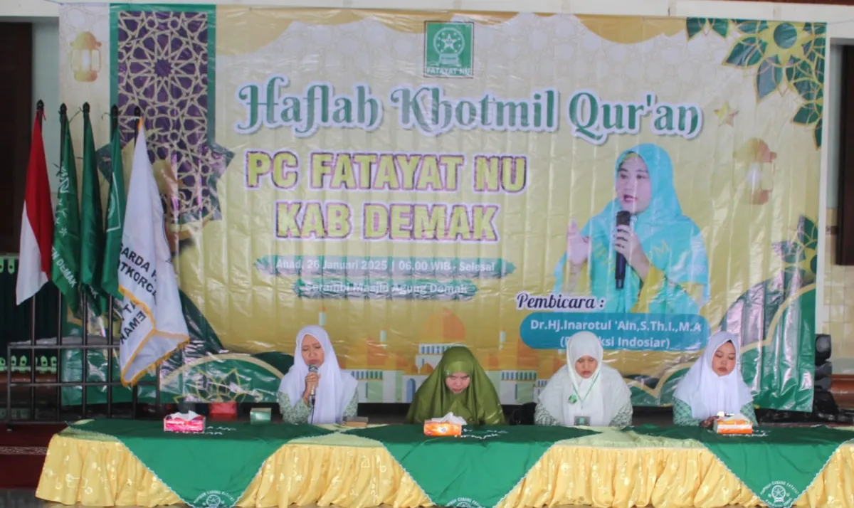Adakan Haflah Khotmil Qur’an, Ini Hikmahnya Menurut Ketua Fatayat NU Demak