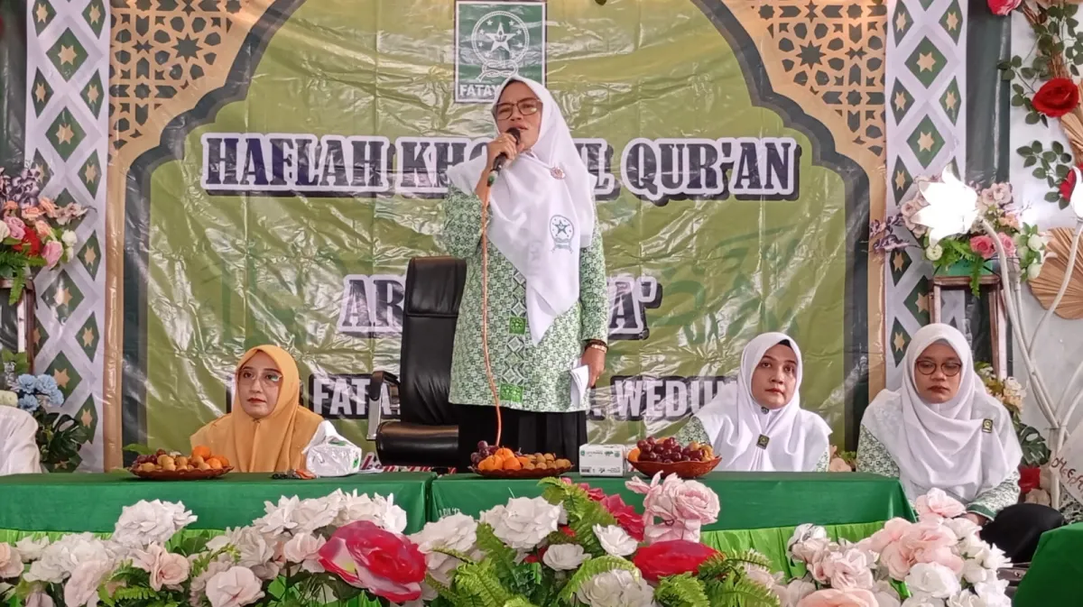 Fatayat NU Wedung Gelar Haflah Khotmil Qur’an Dan Haul Massal atau Arwah Jamak