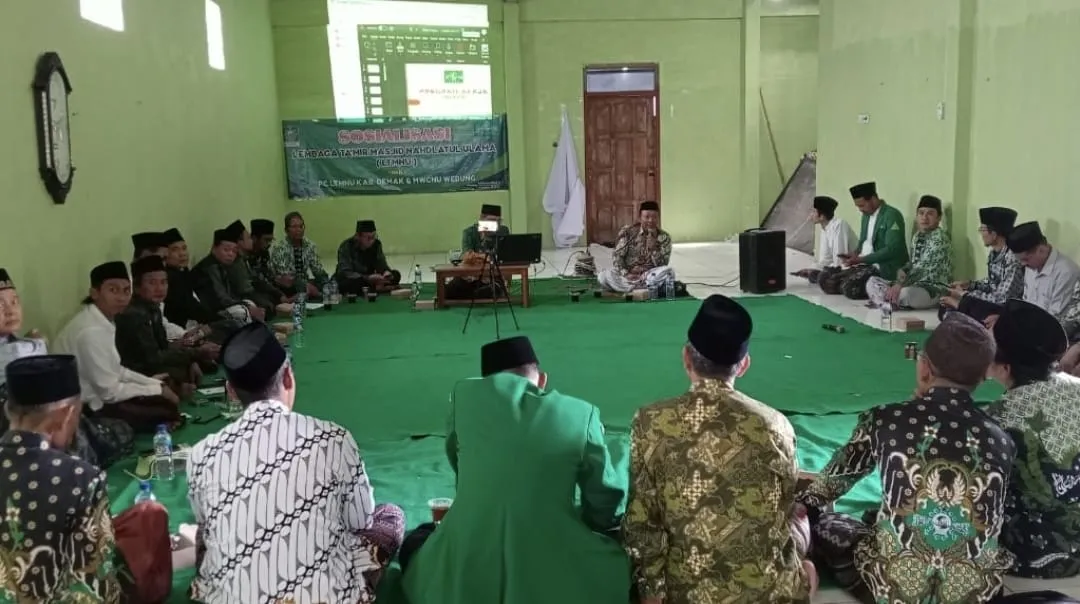 LTM PCNU Demak Gelar Sosialisasi Pentingnya Pelatihan Manajemen Masjid