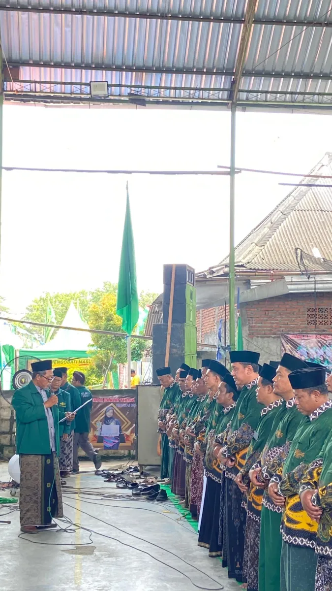 Abu Said Dan Mujtahid Pimpin NU Ranting Desa Jogoloyo, Berikut Susunan Kepengurusannya