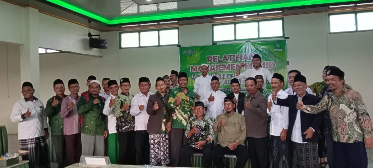 MWCNU Wedung Gandeng LTMNU Gelar Pelatihan Manajemen Masjid