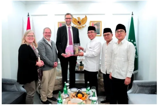 PBNU Terima Kunjungan Utusan Universitas Hartford Amerika, Bahas Kerja Sama Bidang Pendidikan dan Keagamaan