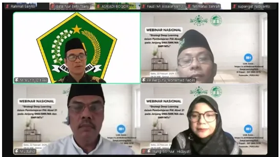 PP Pergunu Adakan Bimtek Intensif Virtual Tahsin Tartil Al-Qur'an Binnaghom
