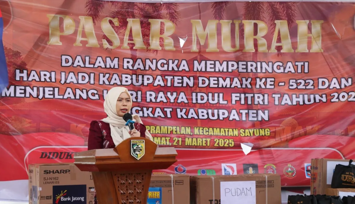 Pemkab Demak Gelar Pasar Murah Jelang Idul Fitri dan Hari Jadi Demak ke 522