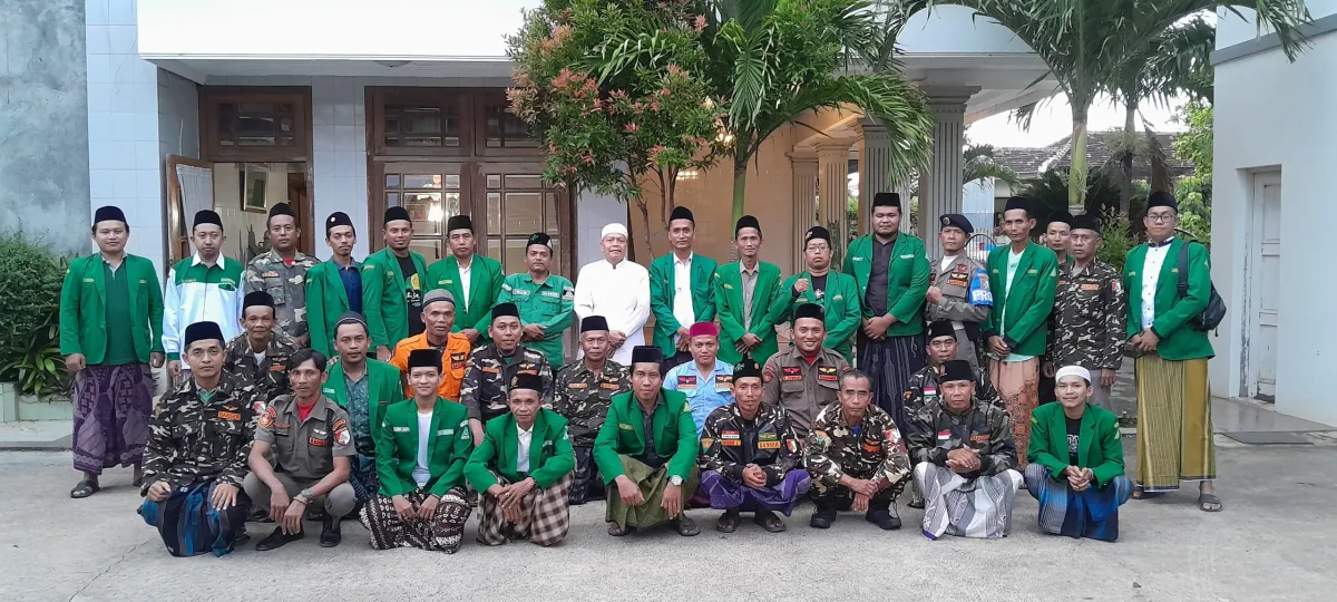 Perkuat Silaturrohim, PAC GP Ansor Wedung Sowan Ke Kediaman Ketua PCNU Demak