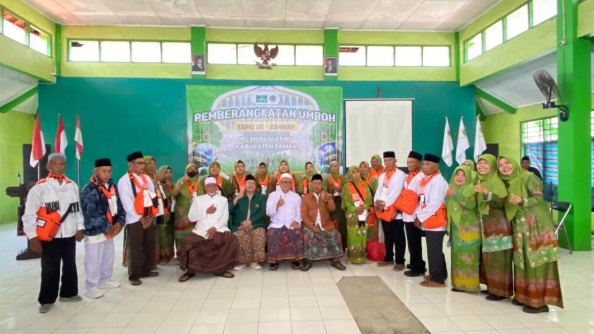 KBIHU Ar- Rahmah  Berangkatkan Umroh, Ketua PCNU : umrah Bersama PC Muslimat Di Jamin Puas