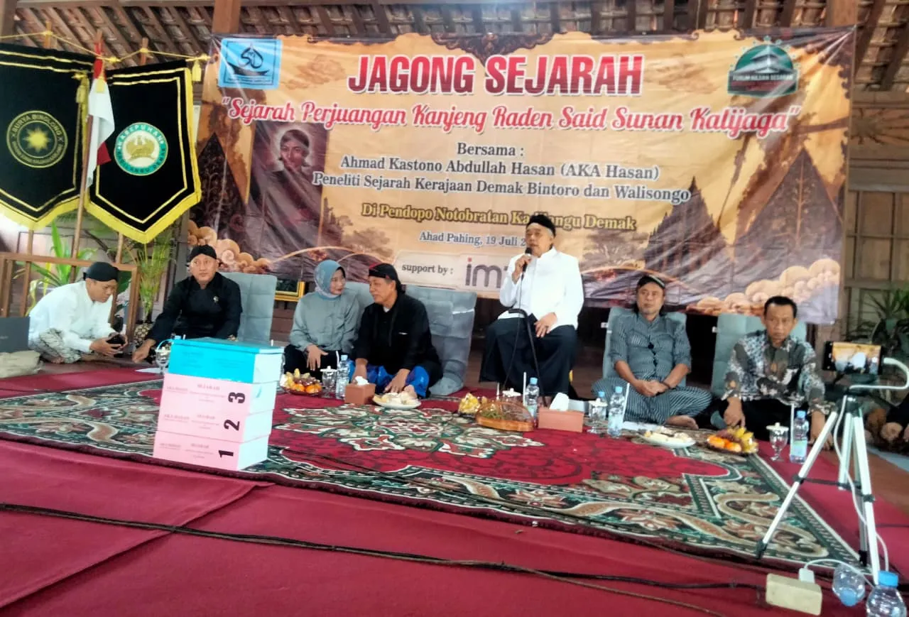 Sesepuh Ahli Waris Sunan Kalijaga, Jadikan Jagong Sejarah sebagai Upaya Pelurusan Sejarah