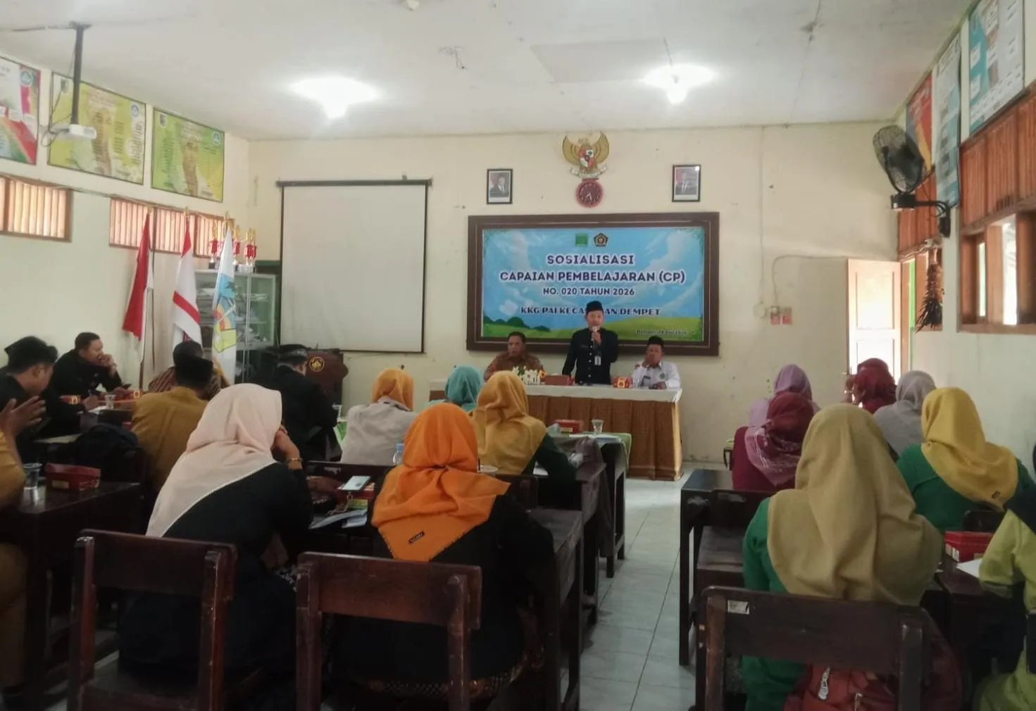 KKG PAI Kecamatan Dempet Demak Sosialisasikan Capaian Pembelajaran No. 020 Tahun 2026