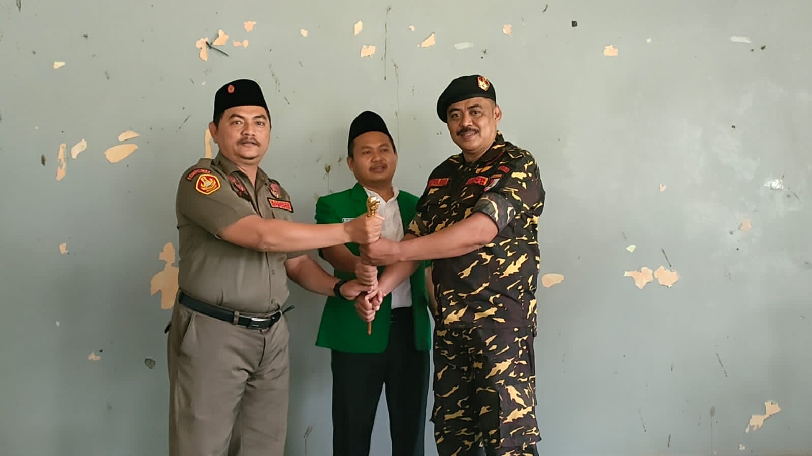 Pelimpahan Amanah Kasatkorcab Banser Demak, dari Teguh Ali Irfan ke Mas’ud