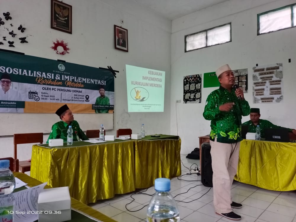 Implementasi Kurikulum Merdeka, Pergunu Demak Gelar Sosialisasi