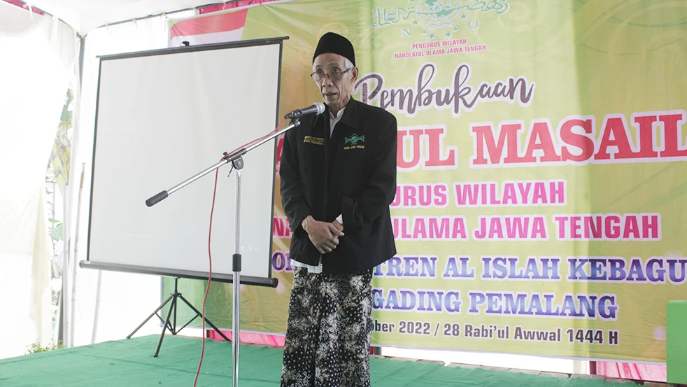 Rais NU Jateng Minta Hasil dari Bahtsul Masail di sosialisasikan kepada warga
