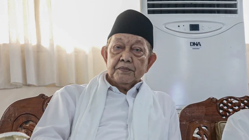 Pengasuh Pondok Pesantren Cipasung Tasikmalaya sekaligus Rois Syuriyah PBNU KH Abun Bunyamin Ruhiat Wafat
