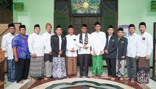 Ketua PWNU Jawa Tengah Kh Muhammad Muzamil Terima Rombongan Menko Polhukam