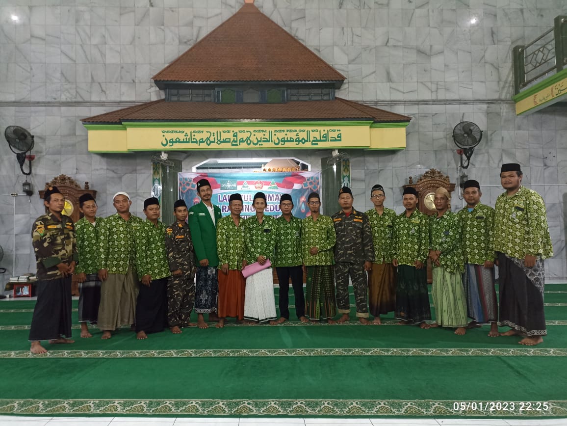 NU Ranting Wedung Helat Lailatul Ijtima’ Dan Pelantikan Ansor