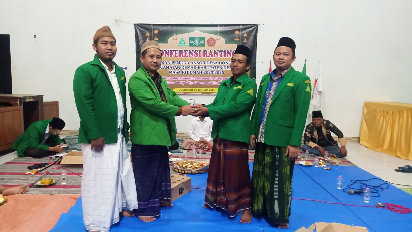 Fatkhur Rohman, Ketua Baru GP Ansor Ranting Donorojo