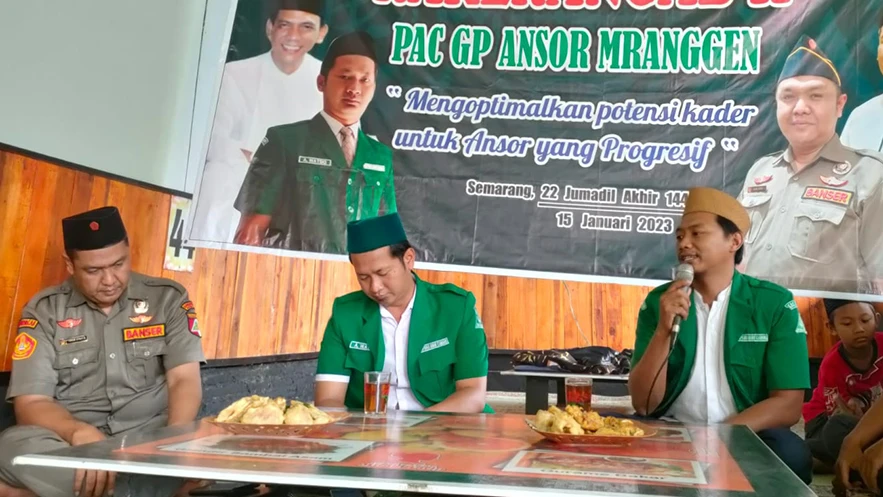 Ketua PAC GP Ansor Mranggen: Apresiasi Pengurus Yang Telah Mendedikasikan Tenaga Dan Pikirannya Untuk Organisasi