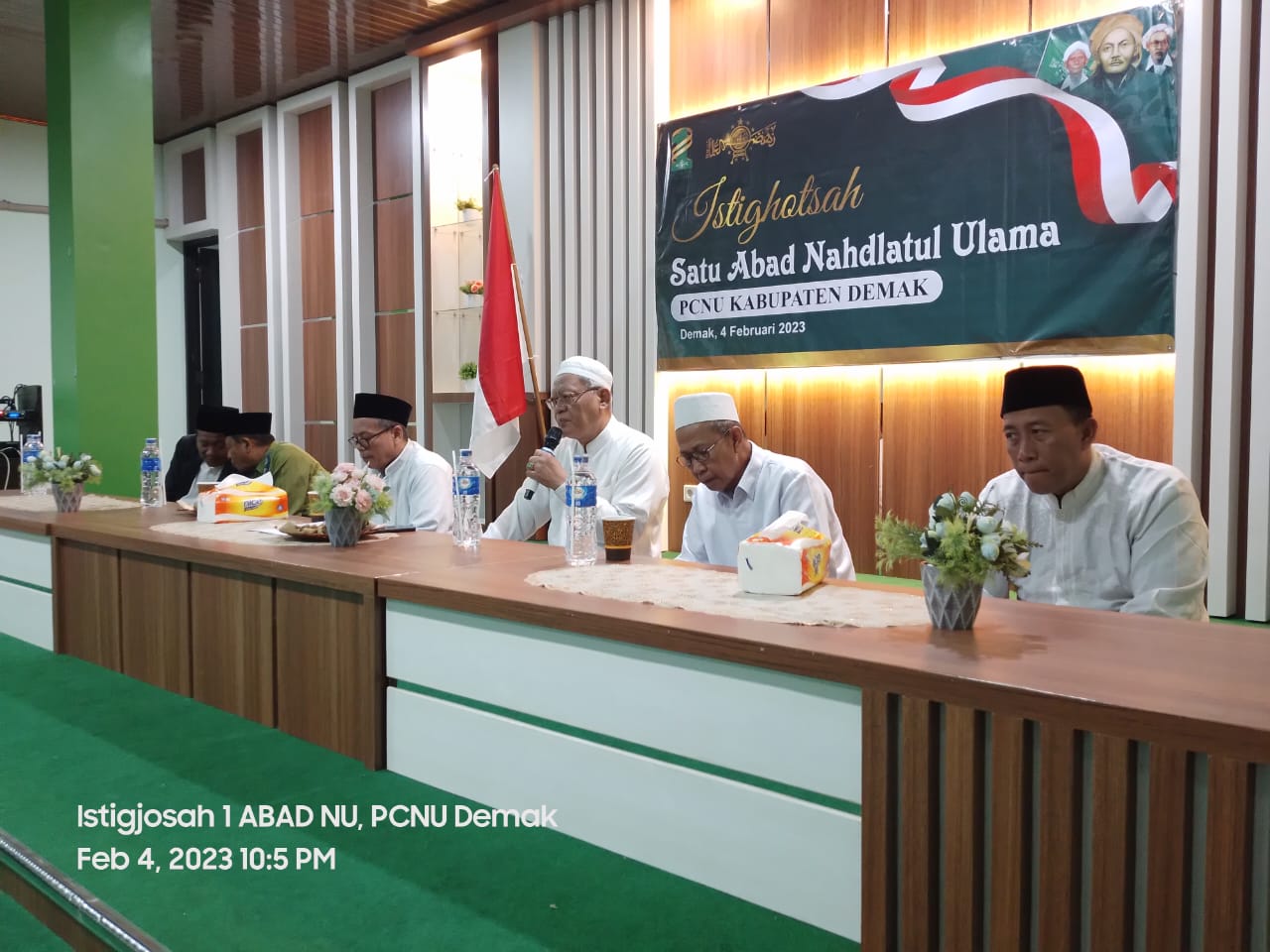I Abad NU, PCNU Demak Gelar Istighosah Dan Doa Bersama