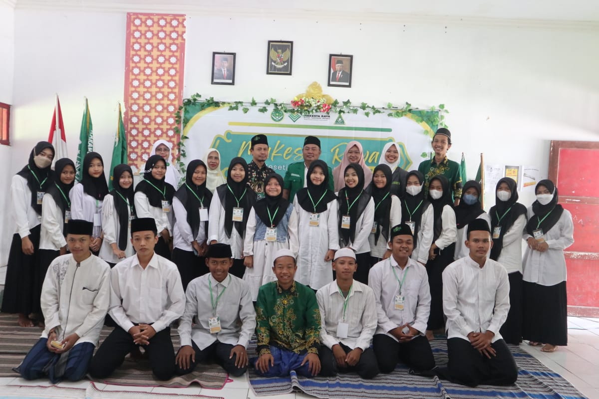 PR IPNU-IPPNU Rejosari dan Brambang Karangawen Gelar Masa Kesetiaan Anggota Raya