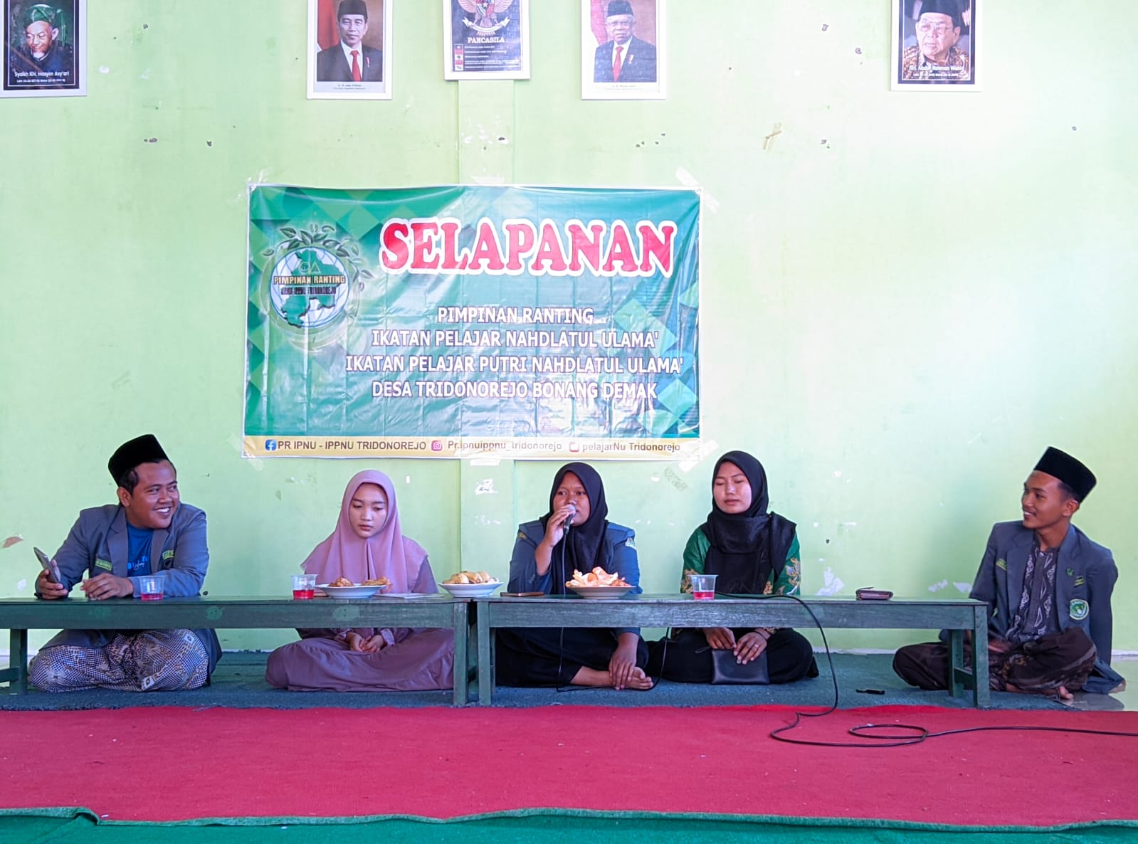 Gelar Selapanan, PR IPNU Tridonorejo Bonang: Jangan Lupa Kewajiban Belajarnya