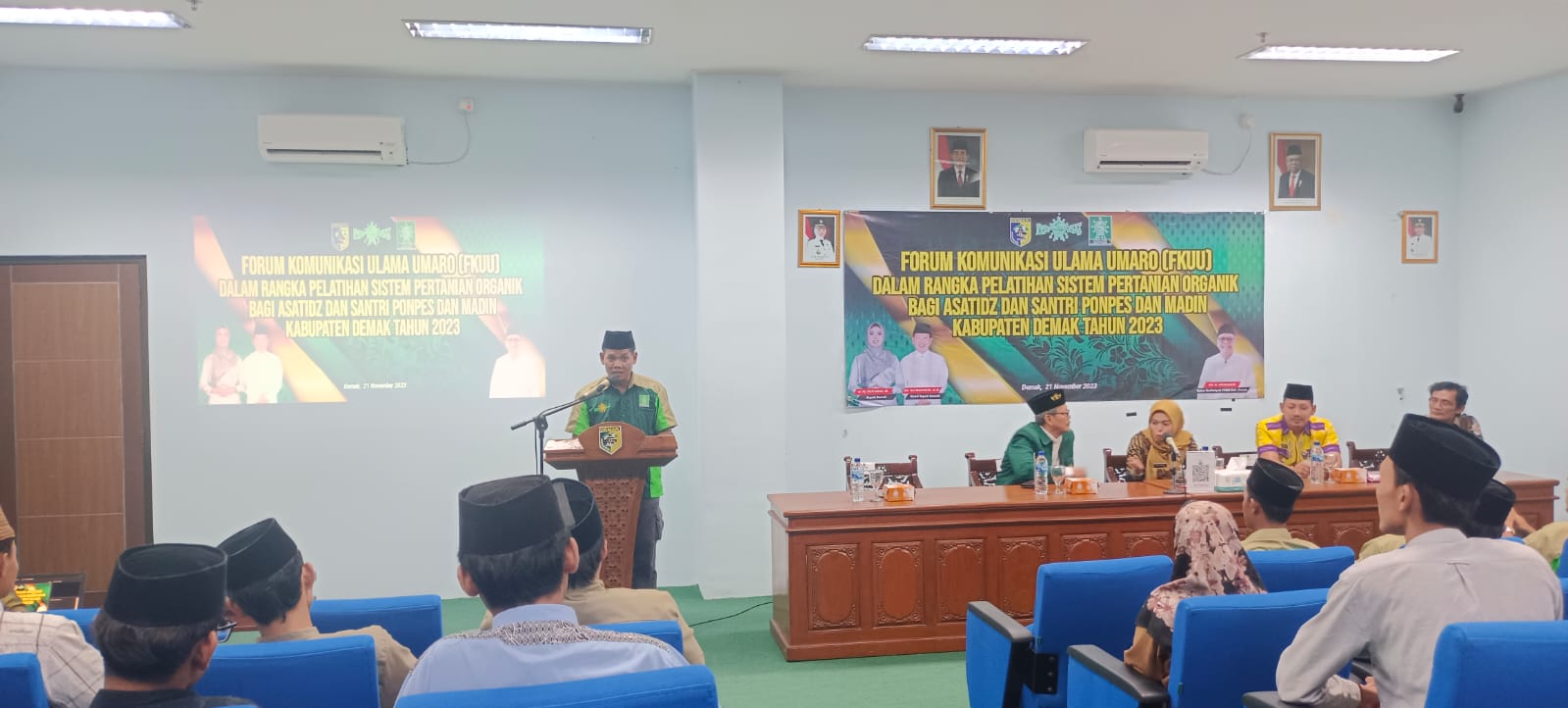 Bupati Demak Bersama LPPNU Demak Ajak Petani Beralih Ke Pertanian Organik