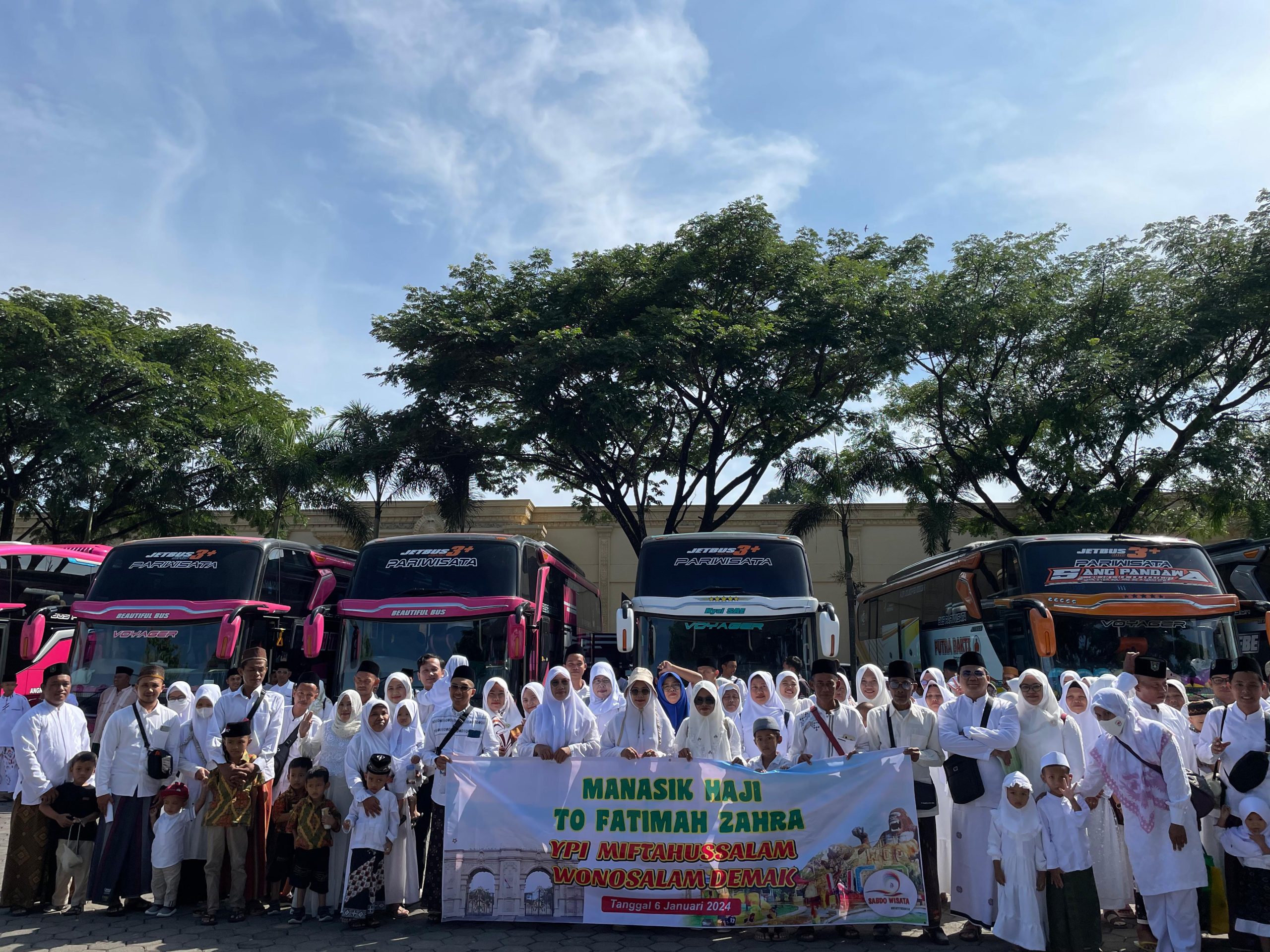 Kenalkan Haji Dan Umrah, Yayasan Pendidikan Islam Miftahussalam Gelar Manasik Haji