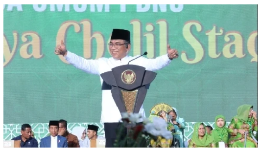 Hadiri Perayaan Harlah Muslimat Ke 78, Ketum PBNU: Tekankan Peran Kuat Muslimat NU Dalam Memperkuat Indonesia