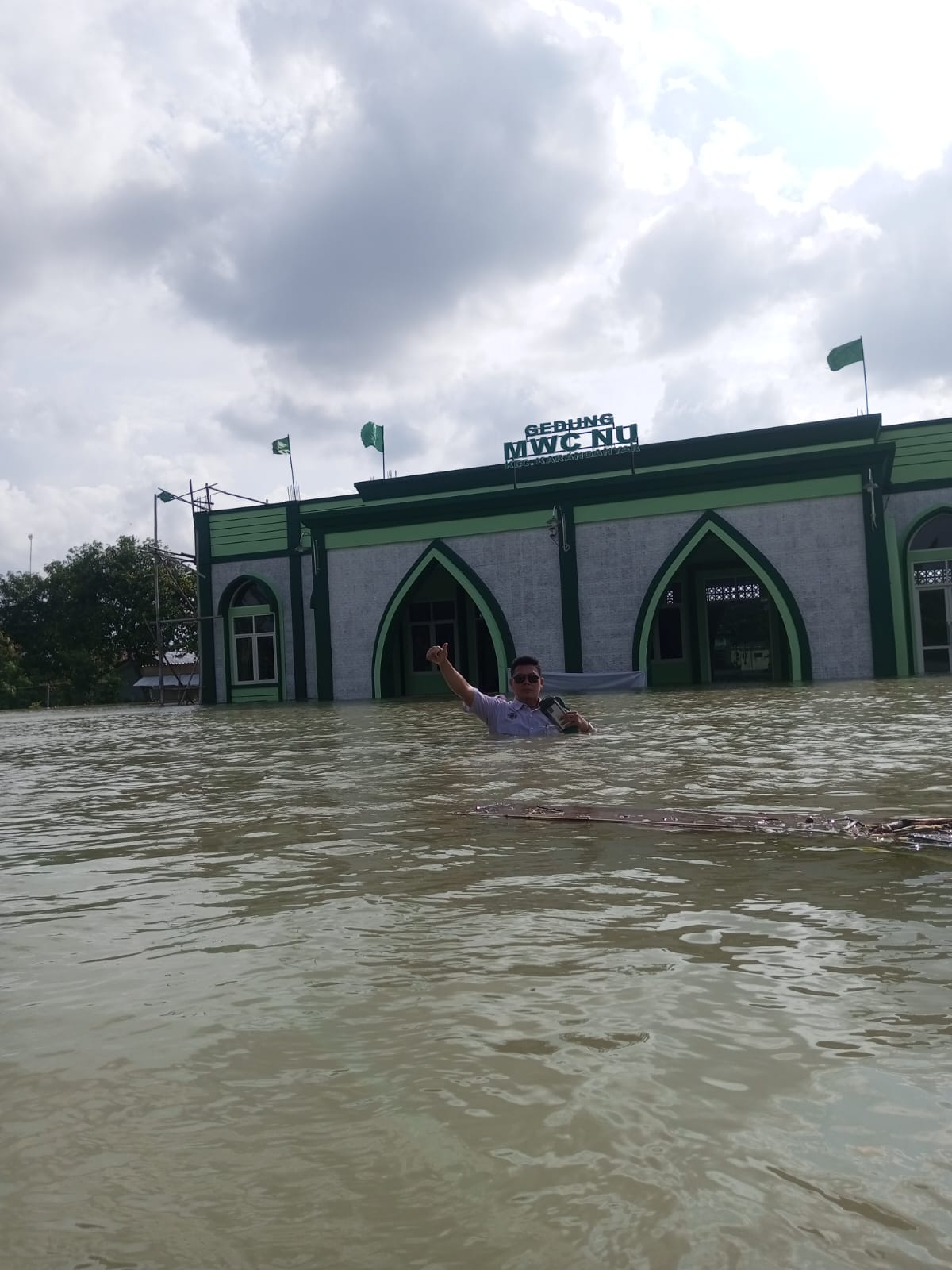 Relawan NU Terus Bergerak Lakukan Penanganan Dampak Banjir