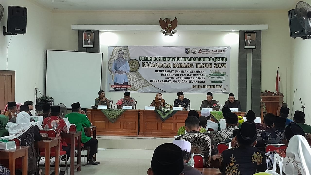 Sinergitas Ulama dan Umaro,  Pintu Menuju Demak yang Bermartabat, Maju, dan Sejahtera