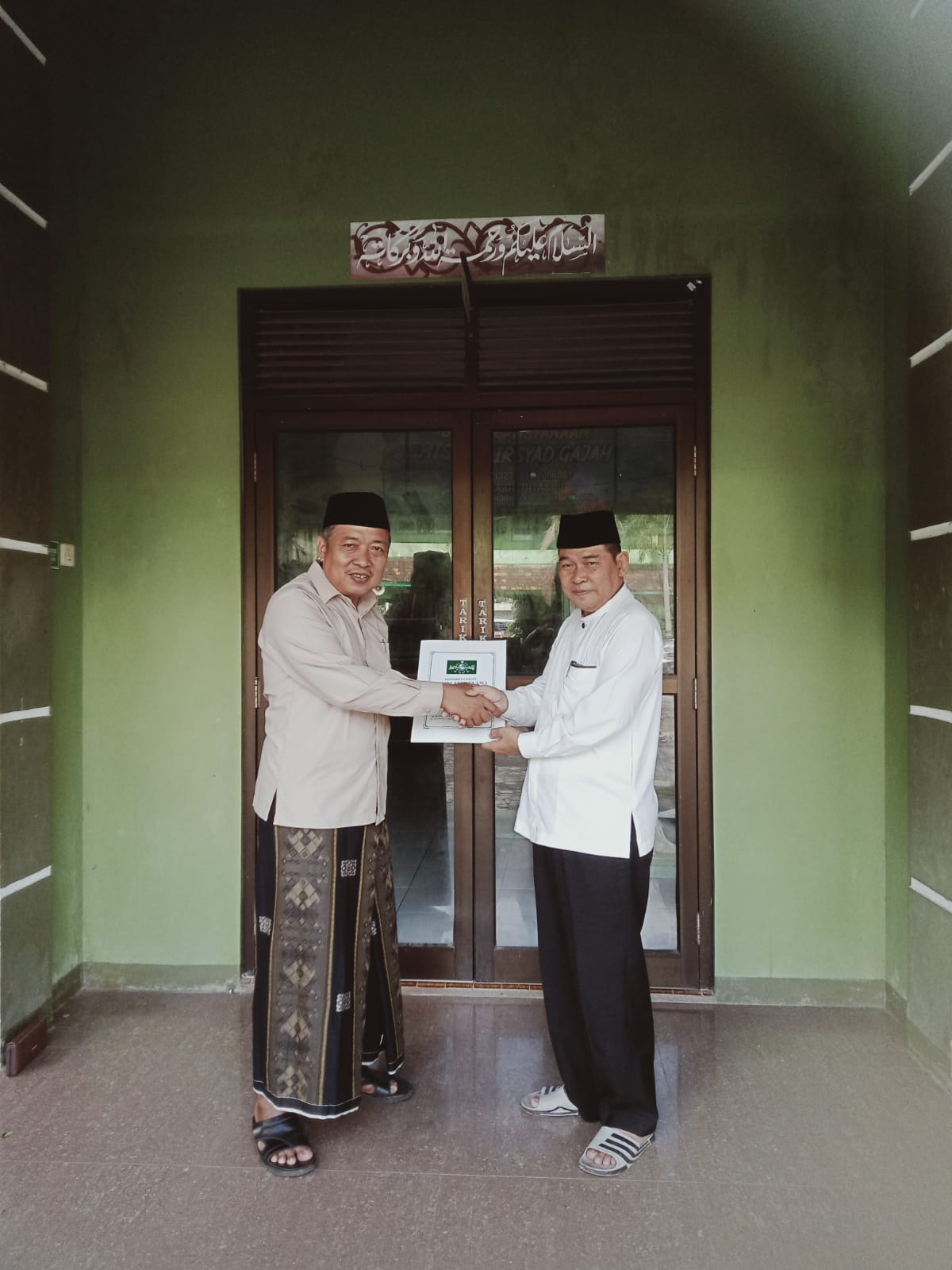 PCNU Demak Berikan SK Ketua MWC, KH Ahmad Shofa: Mohon Doanya Bisa Khidmat