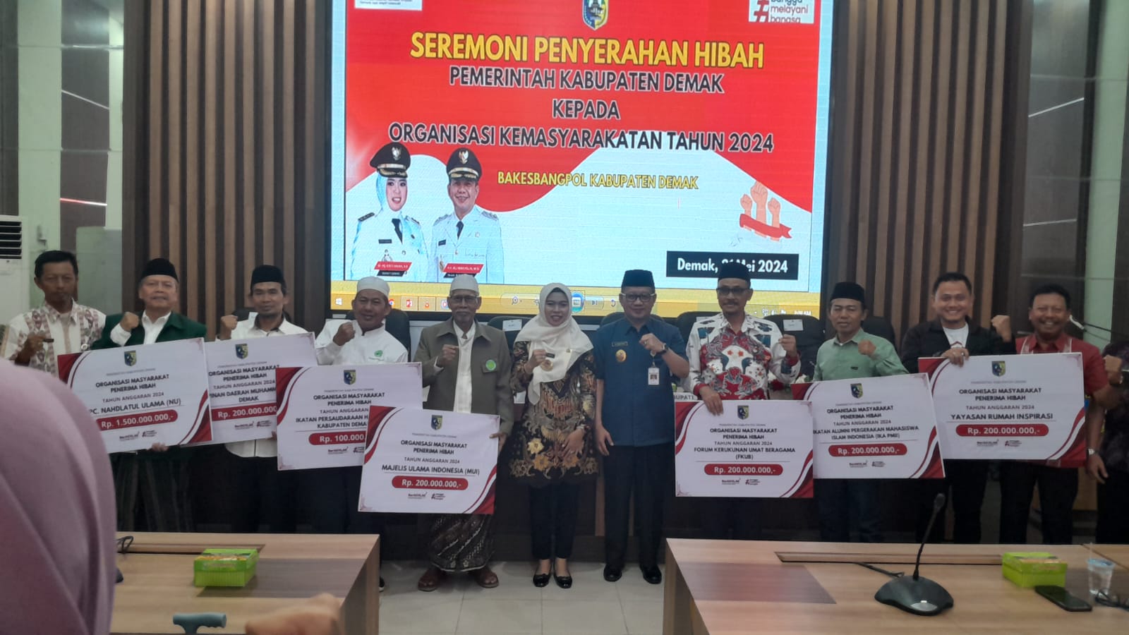 Pemerintah Kabupaten Demak Alokasikan Rp. 2,6 M untuk Ormas, Dorong Transparansi dalam pengelolaannya