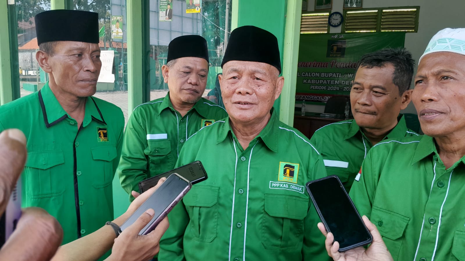 Teguh Sapto Utomo Jadi Pendaftar Pertama Dalam Penjaringan Pendaftaran Calon Bupati Yang Dibuka PPP Demak